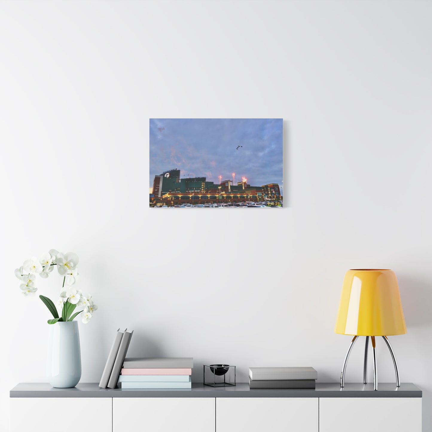 Canvas Print - 9/11 F-35 Packers Flyover