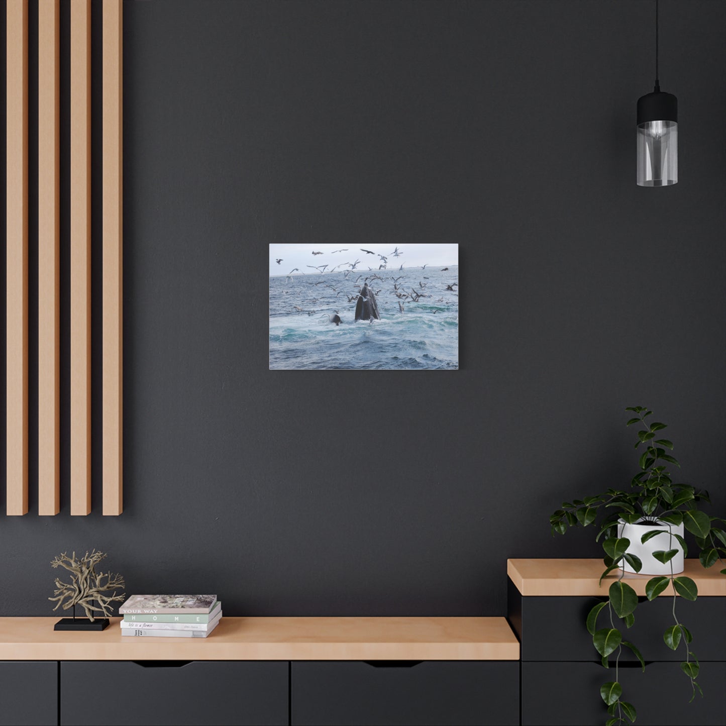 Canvas Print - Whale Feeding
