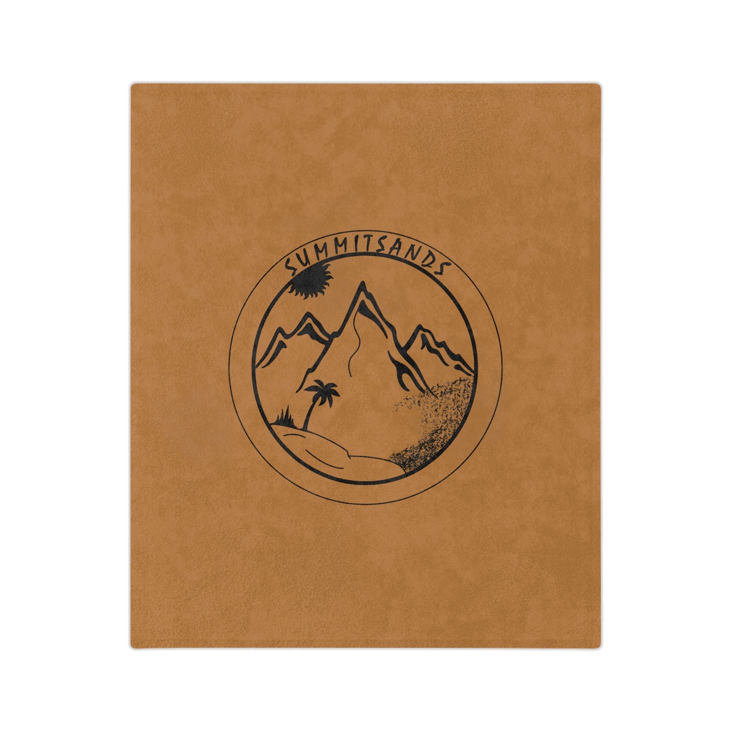 Microfiber Blanket Tan