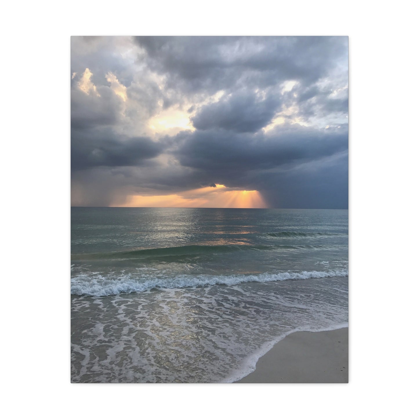Canvas Print - Sunset Beach