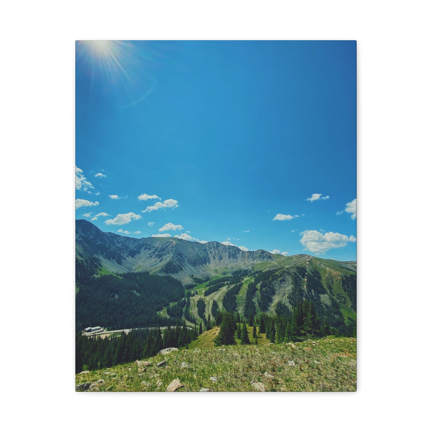 Canvas Print - Ski Run