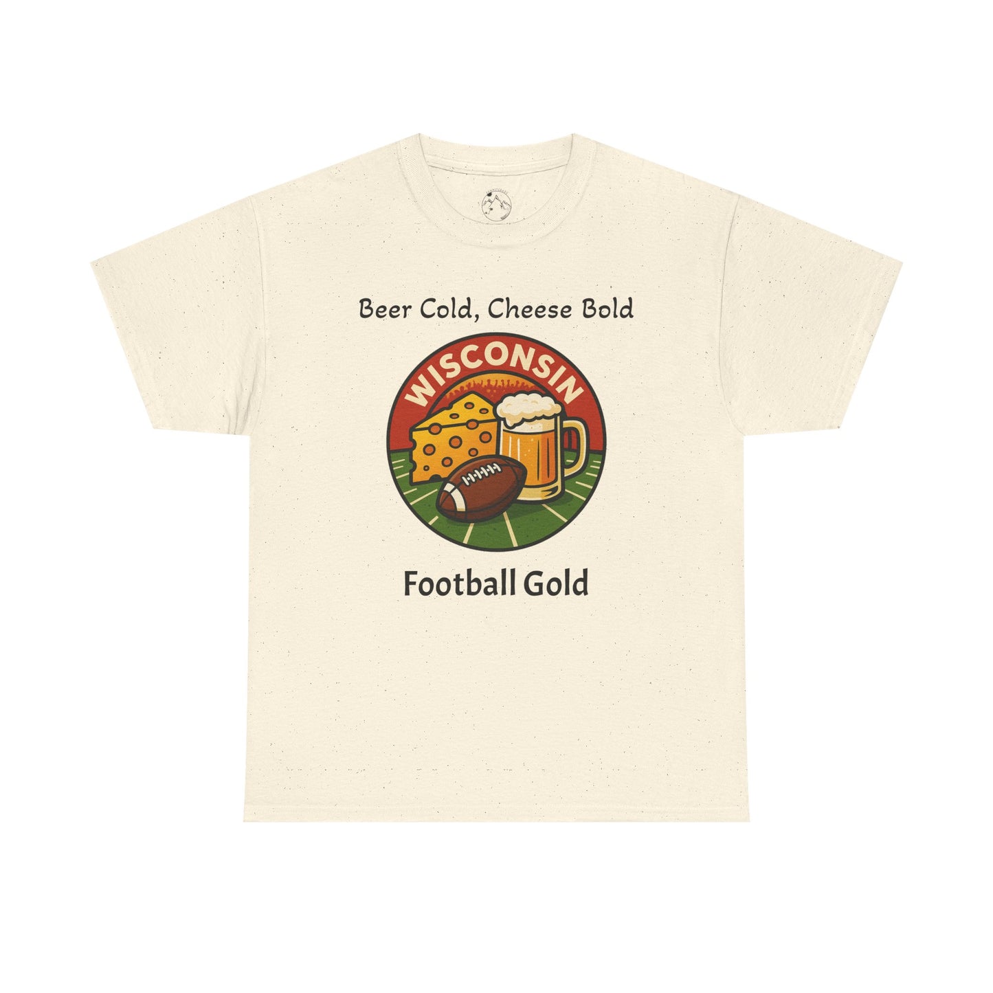 Wisconsin Football Gold Tee
