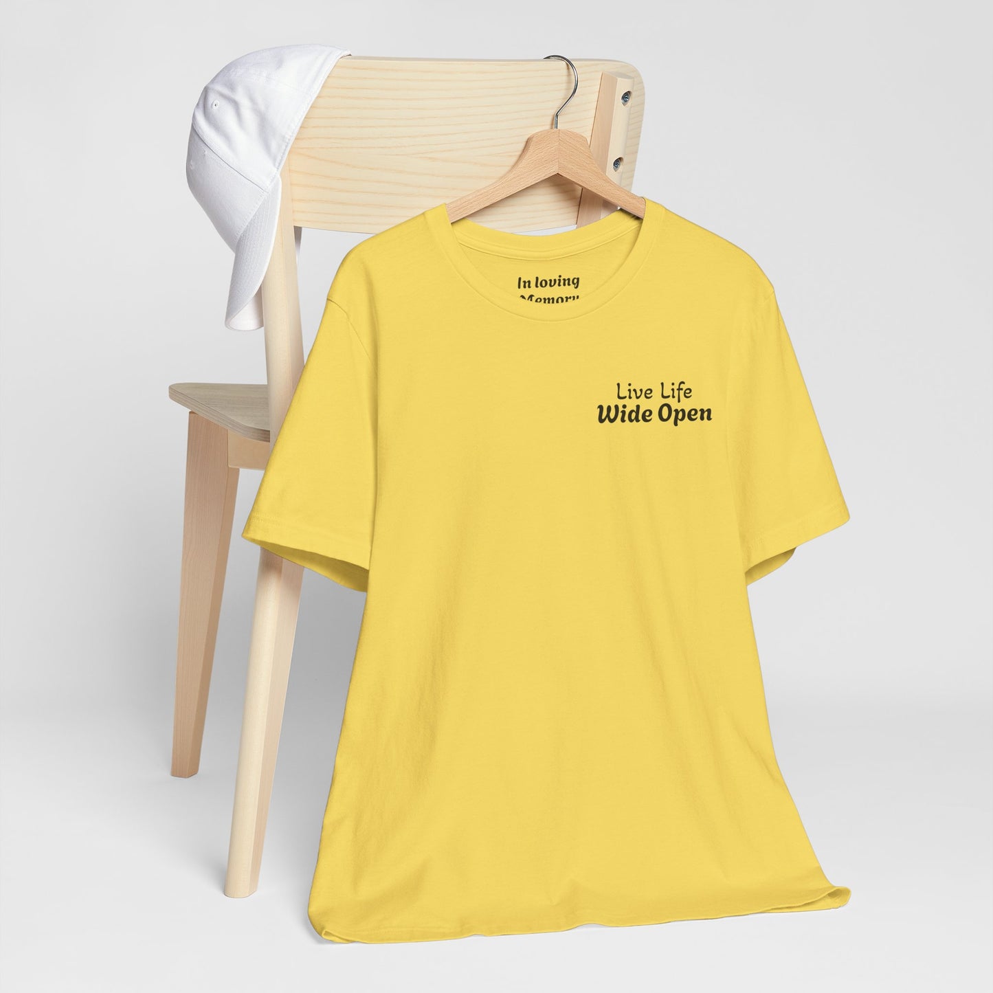 "Live Life Wide Open" Tee