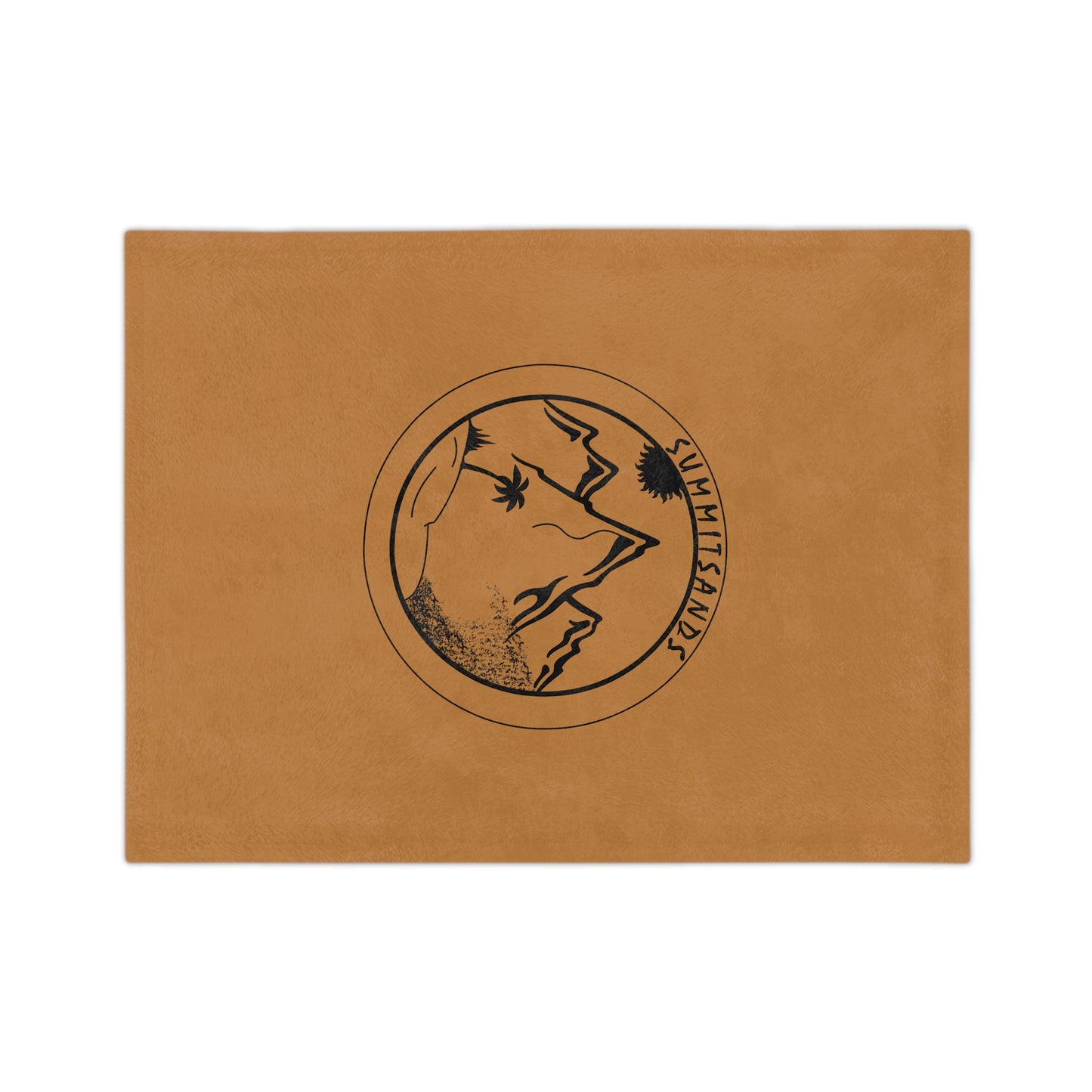 Microfiber Blanket Tan