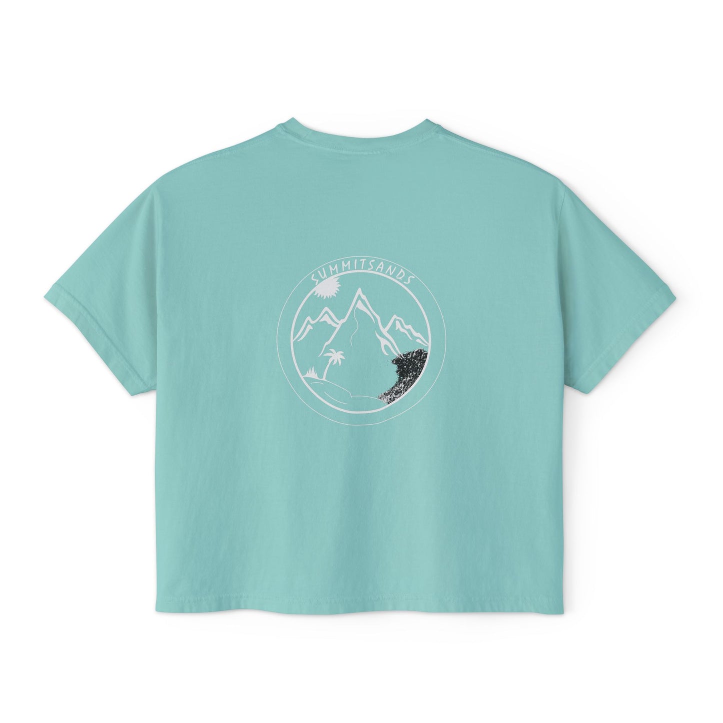 Woman's Boxy Tee White