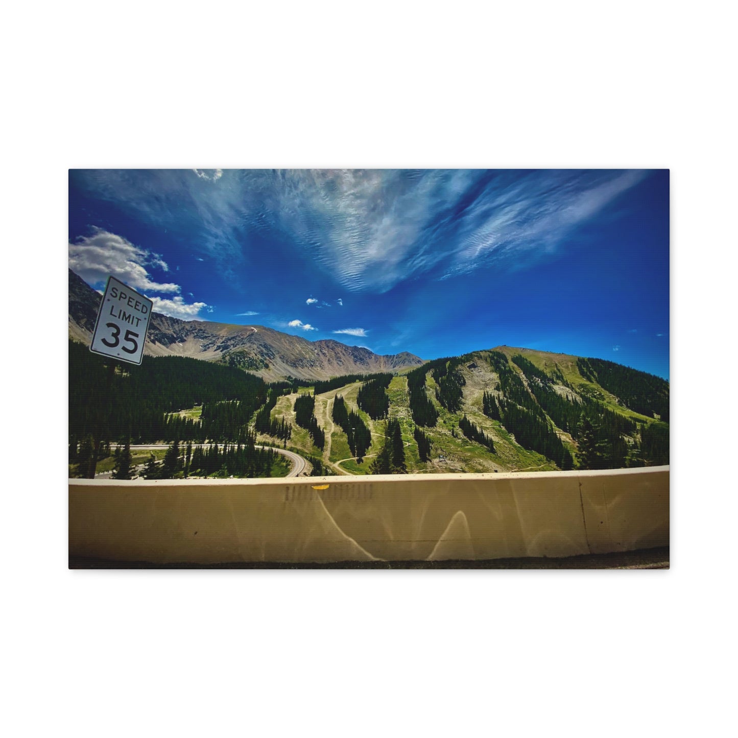 Canvas Print - A-Basin