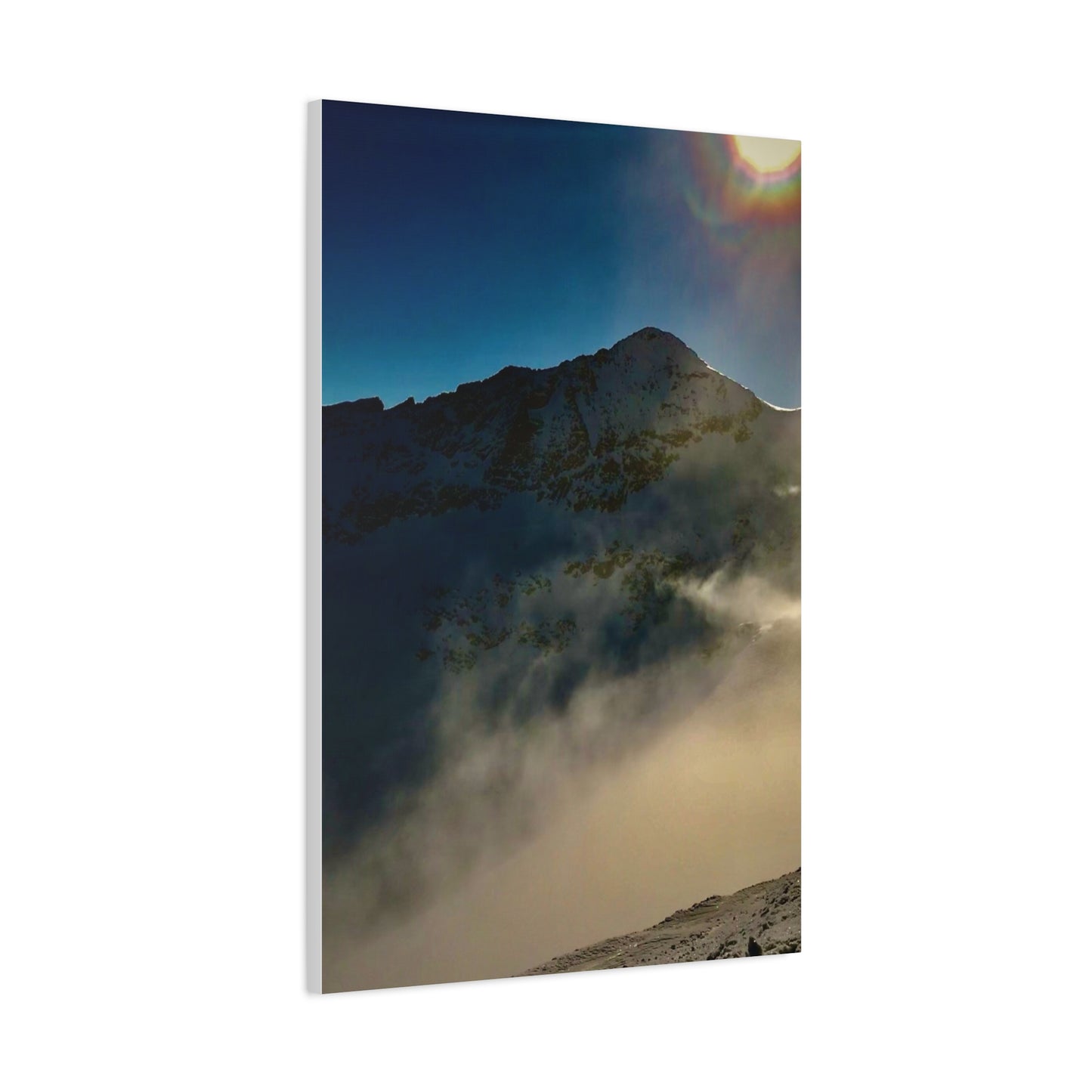 Canvas Print - Whistler Canada Ski Art
