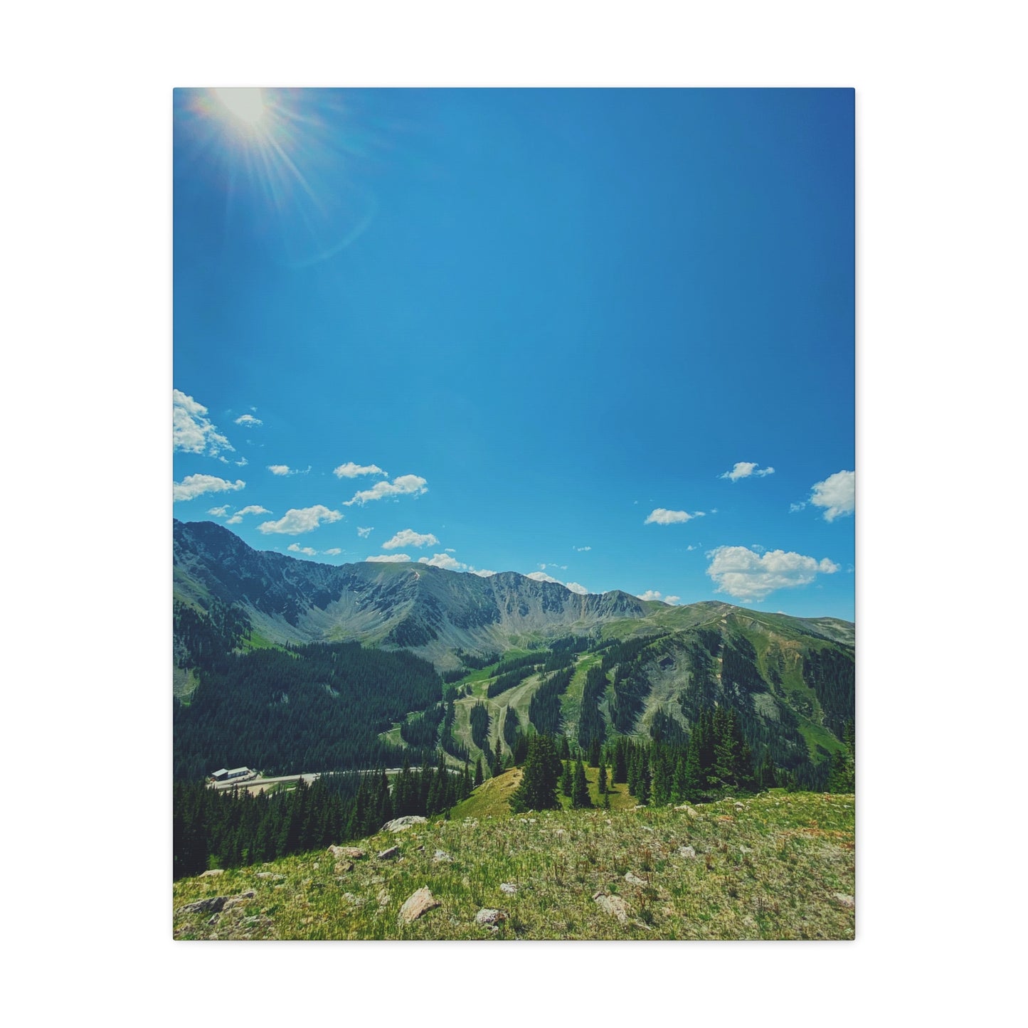 Canvas Print - Ski Run