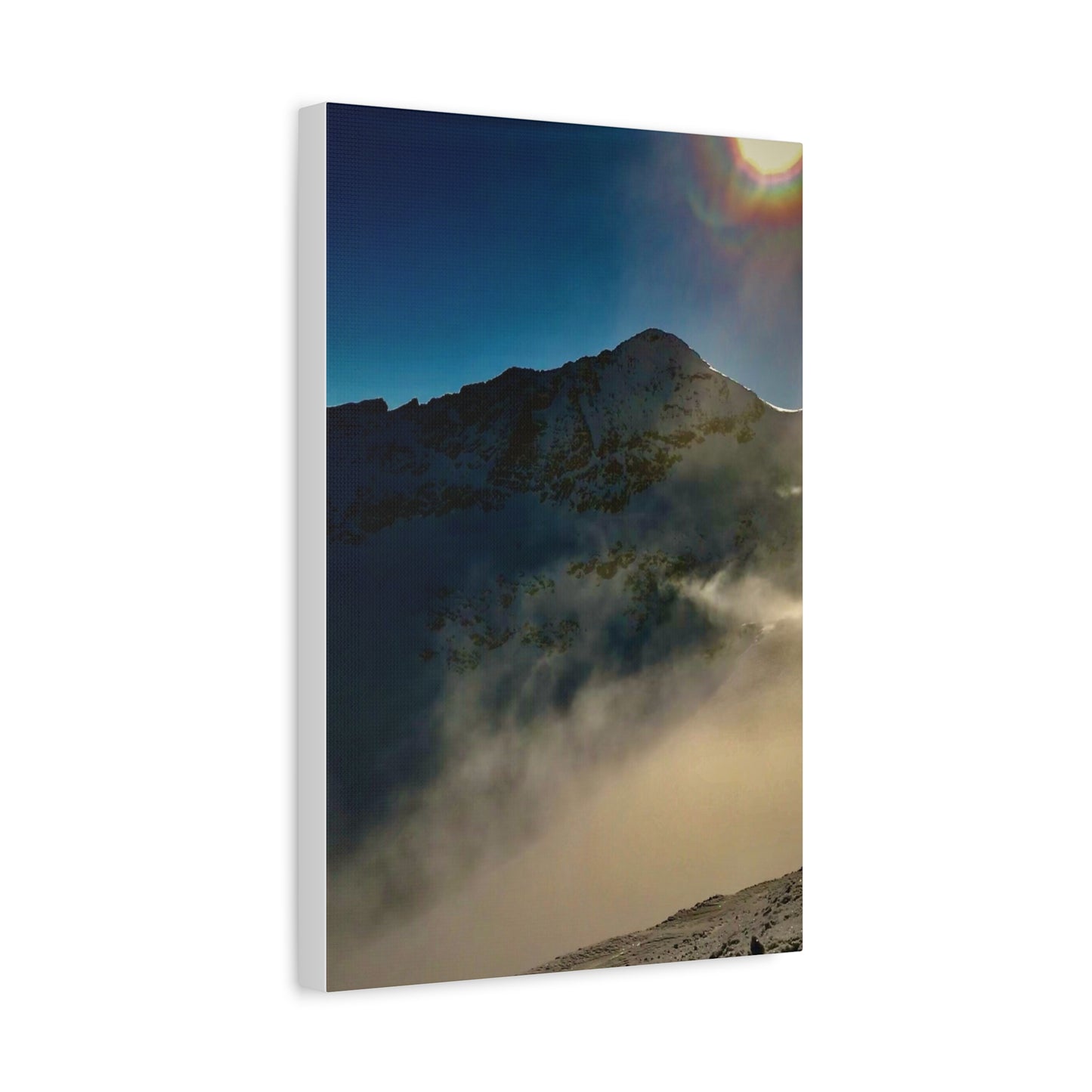Canvas Print - Whistler Canada Ski Art