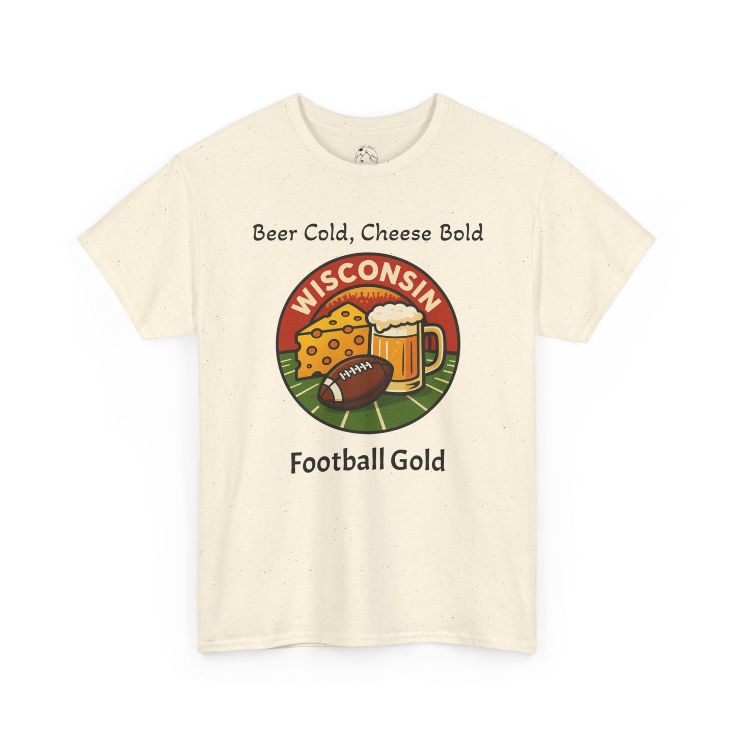 Wisconsin Football Gold Tee