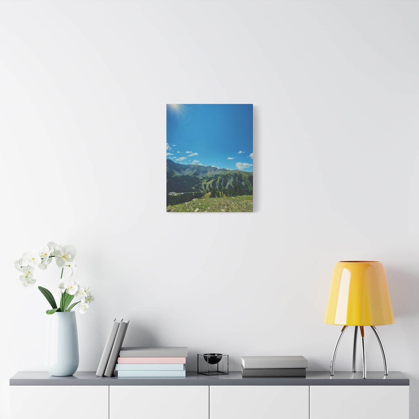 Canvas Print - Ski Run