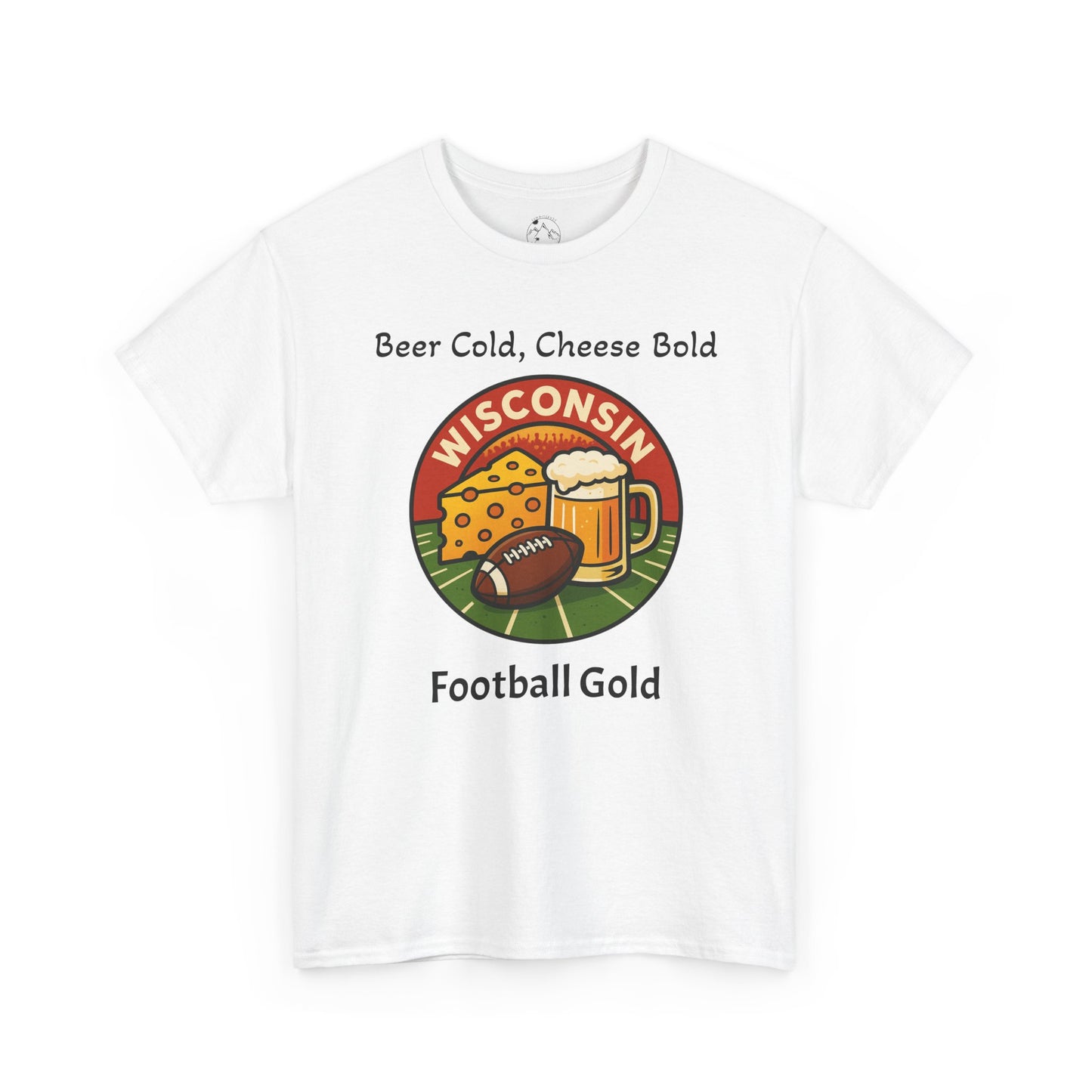 Wisconsin Football Gold Tee