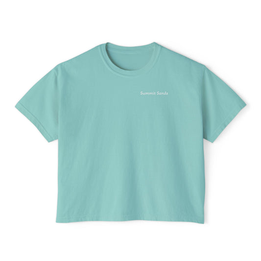Woman's Boxy Tee White