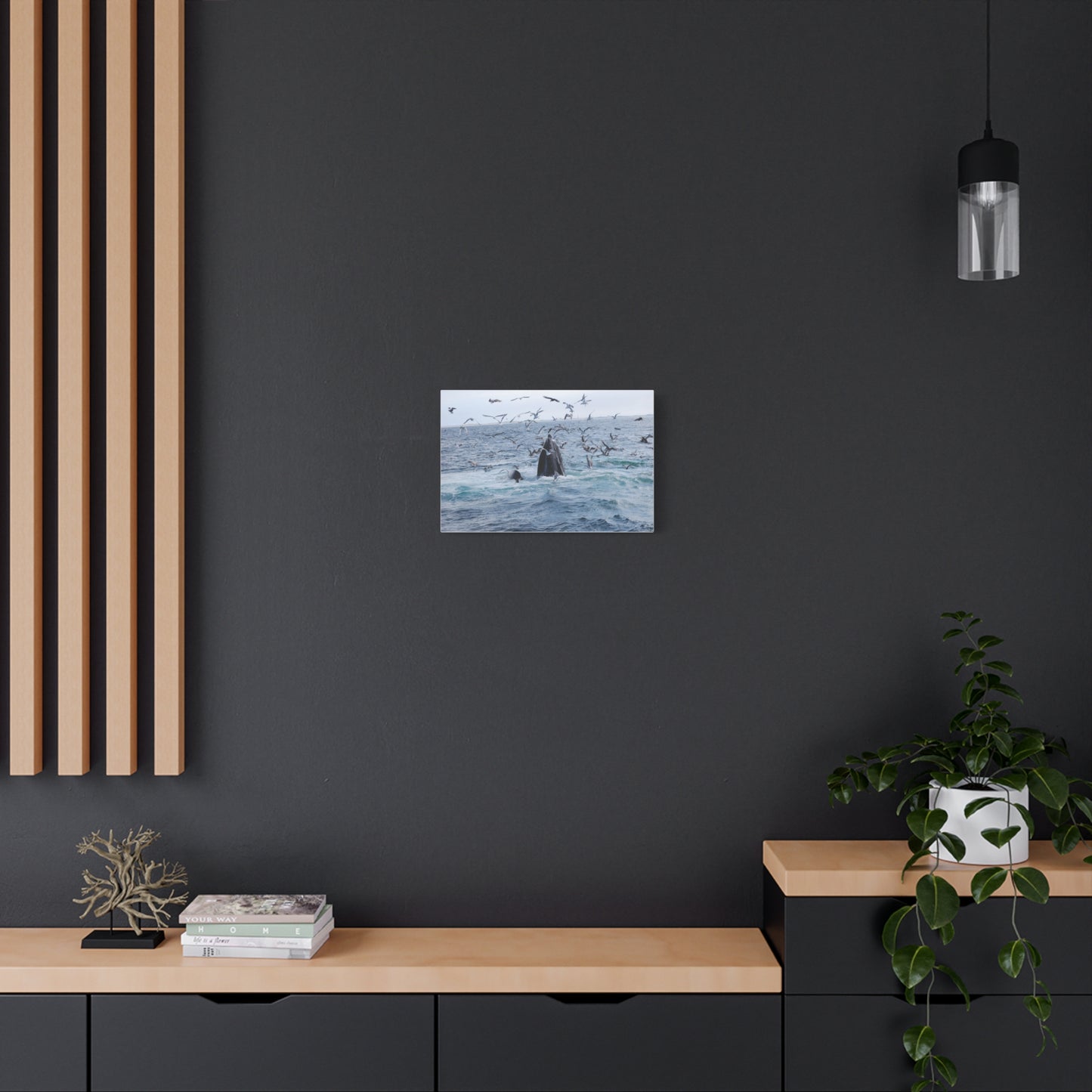 Canvas Print - Whale Feeding